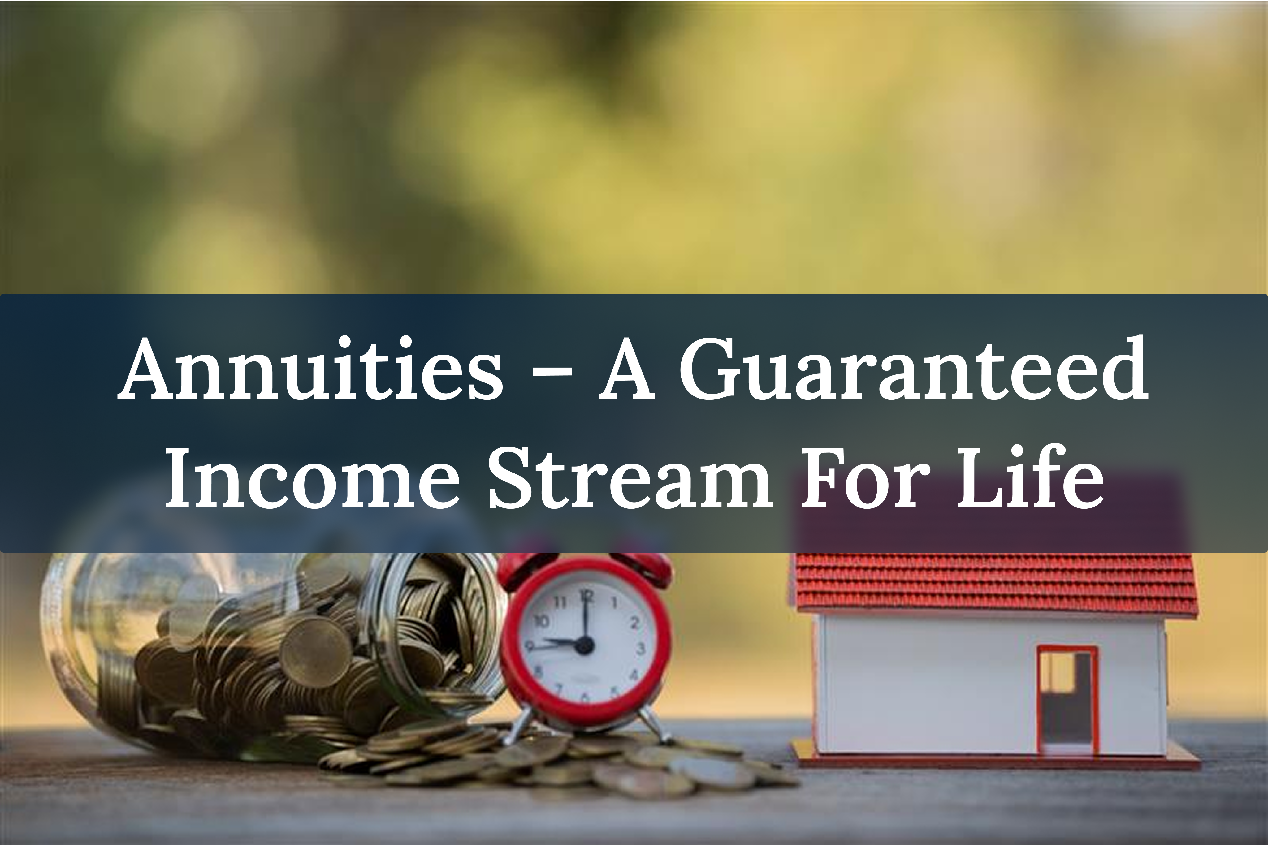 Annuities plan consultation